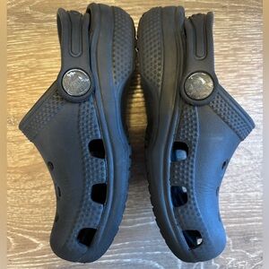 CROCS Classic Clogs Shoes in Black, Toddler Little Kids Child Size 8